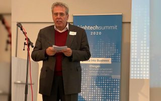 Prof. Dr. Michael Gaßner spricht auf der Hightech Summit 2020